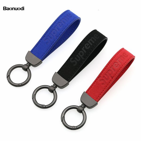 souvenirs pendant suede leather car key chain creative personality simple ring male and female couple lanyard
souvenirs pendant suede leather car key chain creative personality simple ring male and female couple lanyard