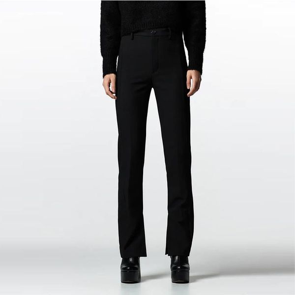 women's pants & capris women za black straight 2021 autumn casual high waist button full length pant female fashion street trousers clo, Black;white
women's pants & capris women za black straight 2021 autumn casual high waist button full length pant female fashion street trousers clo, Black;white