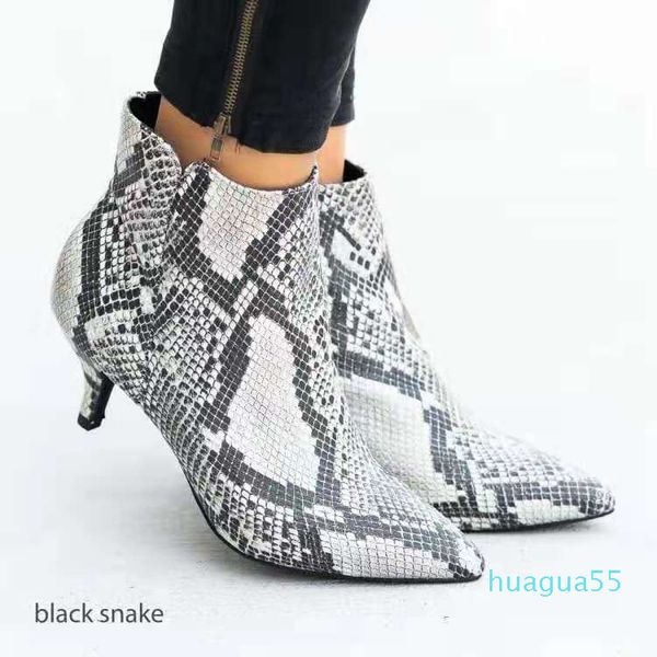 spring pointed boots fine with european and american fashion leopard side zipper heels big yards 35-43 8017, Black
spring pointed boots fine with european and american fashion leopard side zipper heels big yards 35-43 8017, Black