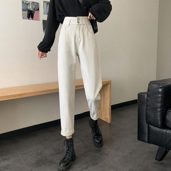 women's jeans female high waist cropped spring and autumn daddy pants 2021 design straight tube loose, Blue
women's jeans female high waist cropped spring and autumn daddy pants 2021 design straight tube loose, Blue