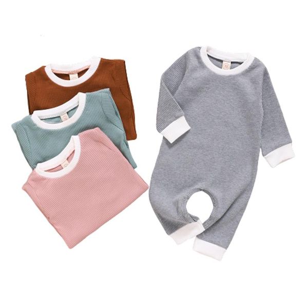 jumpsuits autumn clothes baby boy girl romper long sleeve solid plain jumpsuit pajama outfit, Blue 
jumpsuits autumn clothes baby boy girl romper long sleeve solid plain jumpsuit pajama outfit, Blue