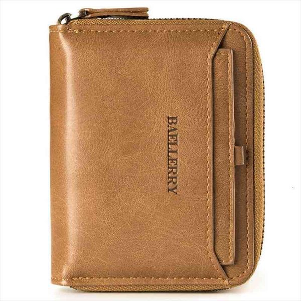 baellerry casual mens zipper short wallet europe multi function card holder cross vertical section vintage theft protect, Red;black
baellerry casual mens zipper short wallet europe multi function card holder cross vertical section vintage theft protect, Red;black