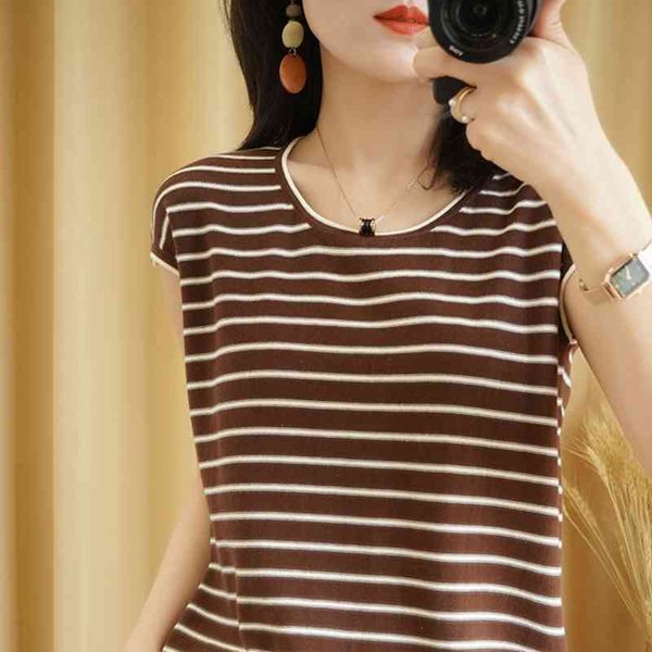 t shirts summer 100% cotton women's loose striped thin t-shirts oversized casual tee v-neck short sleeve female bottoming shirt, White
t shirts summer 100% cotton women's loose striped thin t-shirts oversized casual tee v-neck short sleeve female bottoming shirt, White