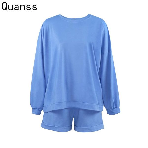 women's tracksuits quanss spring autumn shorts set 2021 women fashion loose two piece and short outfits streetwear female casual tracks, Gray
women's tracksuits quanss spring autumn shorts set 2021 women fashion loose two piece and short outfits streetwear female casual tracks, Gray