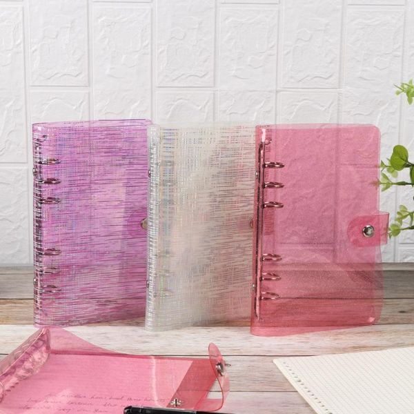 a5/a6/a7 notebook loose leaf plastic clip transparent pvc simple diary cover file folder school office stationery notepads, Purple;pink
a5/a6/a7 notebook loose leaf plastic clip transparent pvc simple diary cover file folder school office stationery notepads, Purple;pink