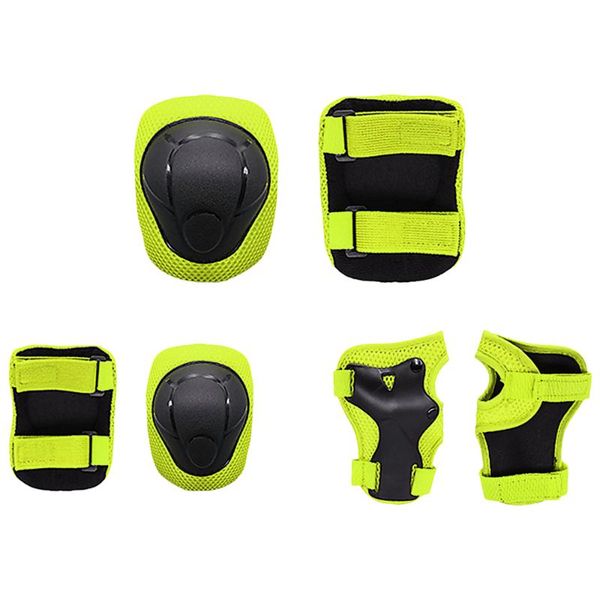 elbow & knee pads kids set 6 in 1 protective gear kit wrist guards children safety protection for rollerblading cycling skating, Black;gray
elbow & knee pads kids set 6 in 1 protective gear kit wrist guards children safety protection for rollerblading cycling skating, Black;gray