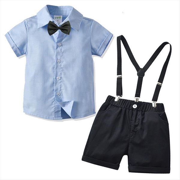 2pcs summer clothes boys short sleeve formal wear gentleman outfits suit children clothing boy sets 1 2 3 4 5, White
2pcs summer clothes boys short sleeve formal wear gentleman outfits suit children clothing boy sets 1 2 3 4 5, White