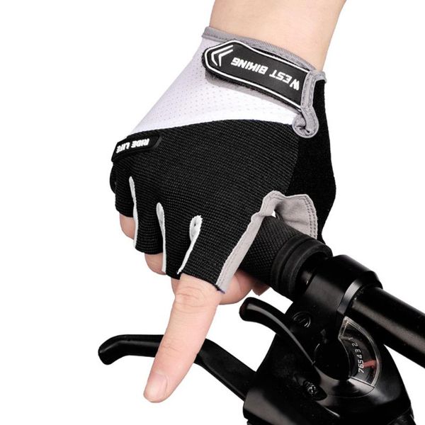 cycling anti-slip half finger gloves breathable sports mountain bicycle mittens biking portable dustproof part, Black
cycling anti-slip half finger gloves breathable sports mountain bicycle mittens biking portable dustproof part, Black