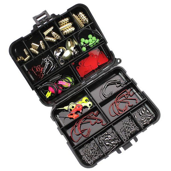 pieces portable black fishing accessories set multifunction road sub
pieces portable black fishing accessories set multifunction road sub