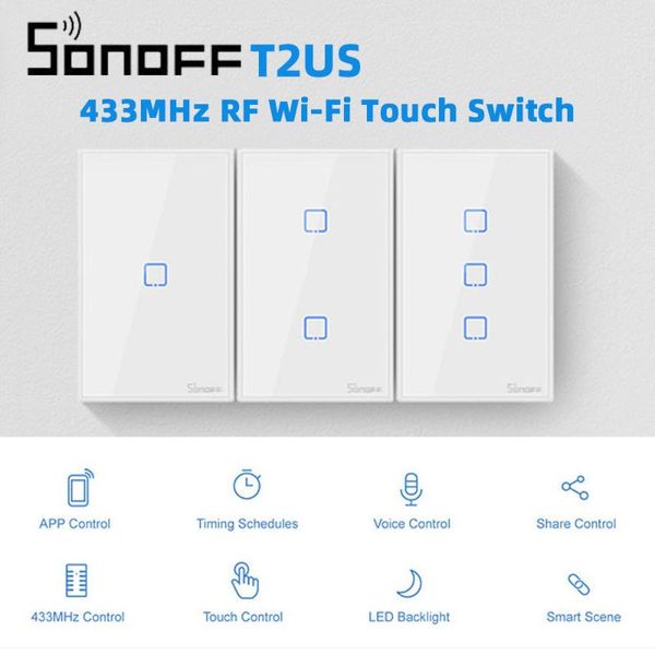 smart home control sonoff t2us tx wifi touch wall light switch with border 1/2/3 gang 433 rf/voice/app works alexa
smart home control sonoff t2us tx wifi touch wall light switch with border 1/2/3 gang 433 rf/voice/app works alexa