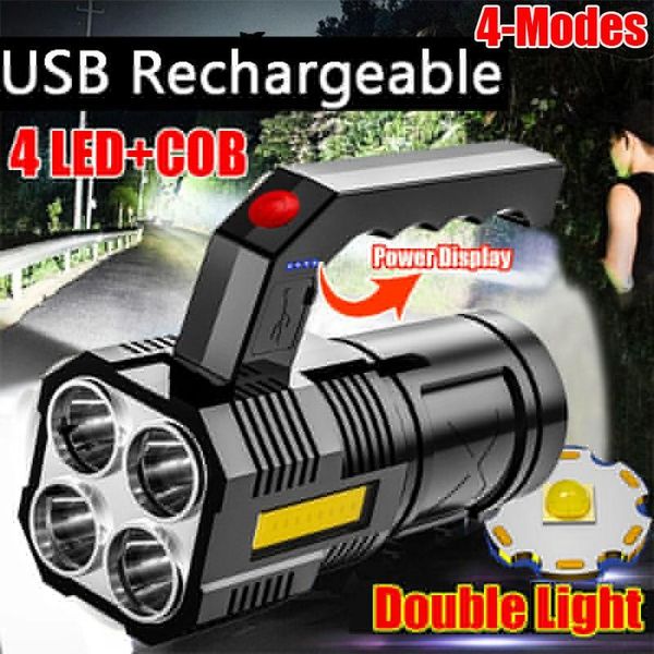 portable lanterns high power led flashlights four heads powerful usb rechargeable camping ultra bright torch flightlight
portable lanterns high power led flashlights four heads powerful usb rechargeable camping ultra bright torch flightlight