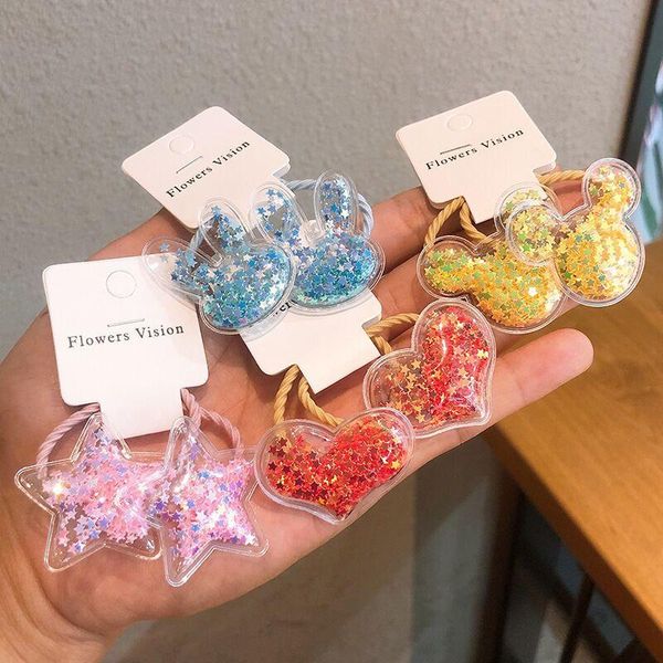 hair accessories 2pcs/set girls glitter cute stars love 3 cm elastic bands ponytail holder scrunchies kid fashion, Slivery;white
hair accessories 2pcs/set girls glitter cute stars love 3 cm elastic bands ponytail holder scrunchies kid fashion, Slivery;white