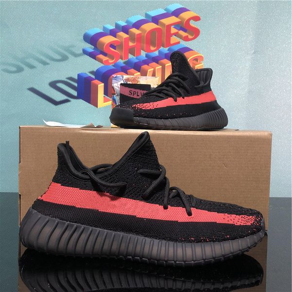 new designer kanye men women running shoes cream white cinder tail light black static 3m reflective zebra oreo bred trainer v2 sneakers with
new designer kanye men women running shoes cream white cinder tail light black static 3m reflective zebra oreo bred trainer v2 sneakers with