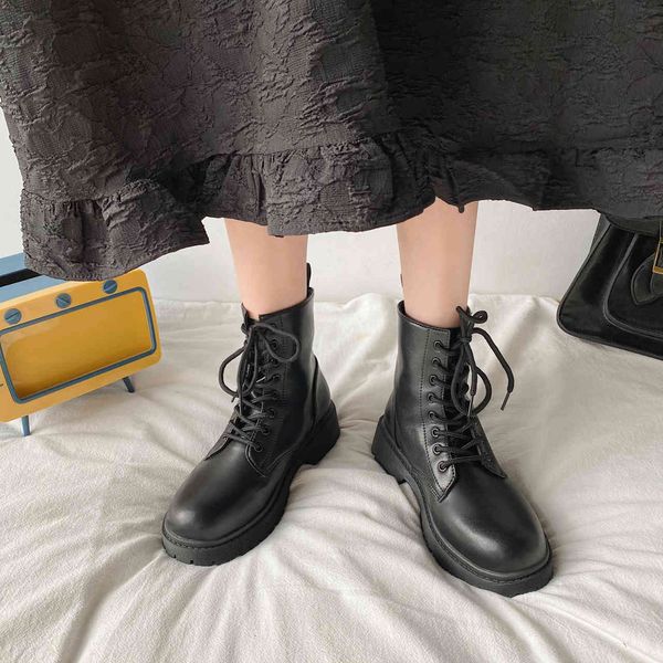 boots winter leather boots black platform women's lace up ankle motorcycle thick heel higher size heels 7swc
boots winter leather boots black platform women's lace up ankle motorcycle thick heel higher size heels 7swc