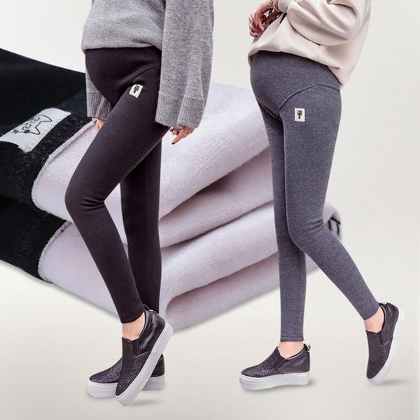 maternity bottoms pregnant women leggings autumn and winter plus velvet thick long pants wear stomach lift, White
maternity bottoms pregnant women leggings autumn and winter plus velvet thick long pants wear stomach lift, White