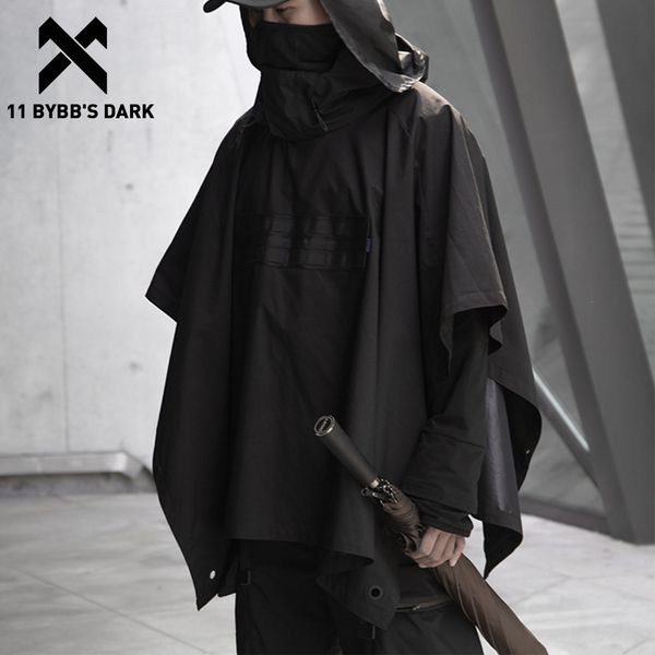 11 bybb's dark functional cloak dark ninja et trench 2020 streetwear tactical pullover hoody windbreaker shawl coat men, Black;brown
11 bybb's dark functional cloak dark ninja et trench 2020 streetwear tactical pullover hoody windbreaker shawl coat men, Black;brown
