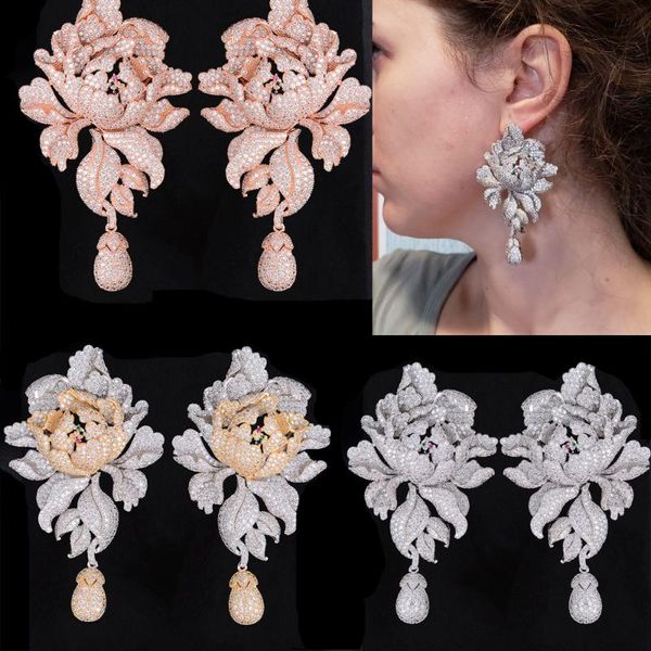 dangle & chandelier missvikki luxury 4 colors gorgeous exquisite chinese peony flower earrings for women wedding attend important occasions, Silver
dangle & chandelier missvikki luxury 4 colors gorgeous exquisite chinese peony flower earrings for women wedding attend important occasions, Silver