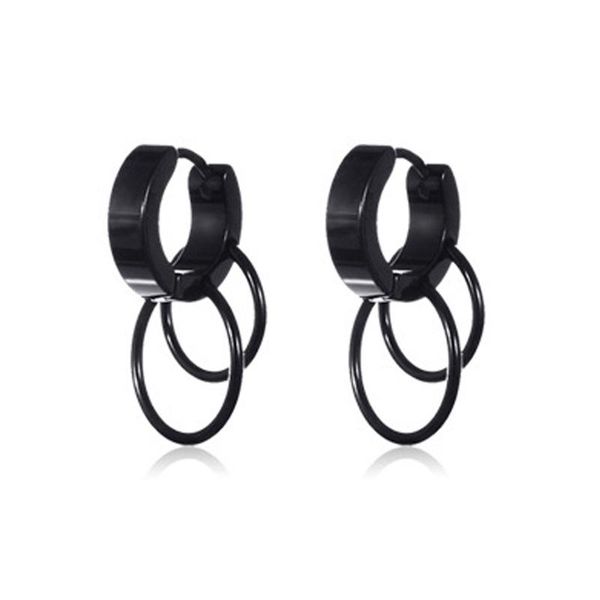 hoop & huggie black earrings womens stainless steel fashion personalise wholesale simple round gifts for woman accessories, Golden;silver
hoop & huggie black earrings womens stainless steel fashion personalise wholesale simple round gifts for woman accessories, Golden;silver