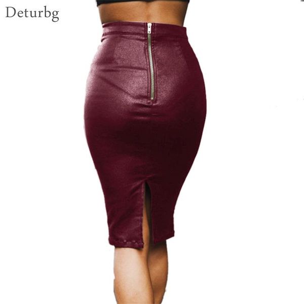 skirts women's back zipper midi skirt female high waist flocked faux leather pu bandage splits pencil 2021 winter sk247, Black
skirts women's back zipper midi skirt female high waist flocked faux leather pu bandage splits pencil 2021 winter sk247, Black
