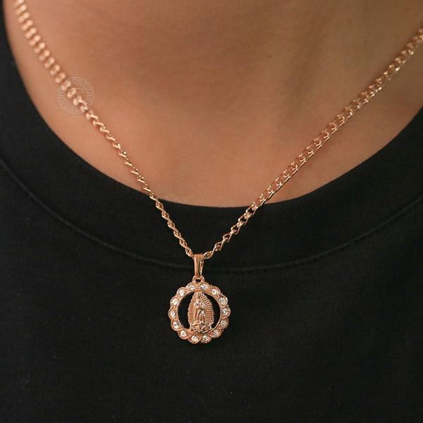 pendant necklaces jesus necklace for women vintage 585 rose gold filled snail link chain prayer cz charm gifts jewelry lgp438, Silver
pendant necklaces jesus necklace for women vintage 585 rose gold filled snail link chain prayer cz charm gifts jewelry lgp438, Silver