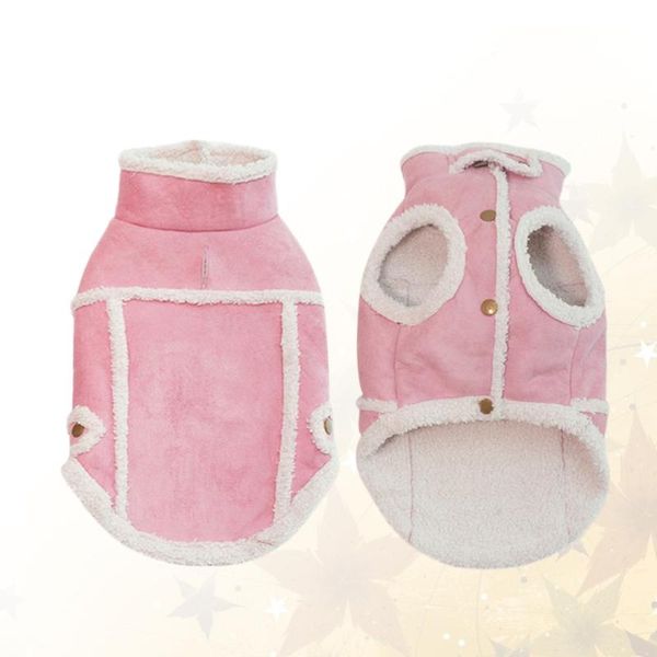 winter pet warm coat england style clothes suede fabric for puppy dog (pink, size) apparel
winter pet warm coat england style clothes suede fabric for puppy dog (pink, size) apparel