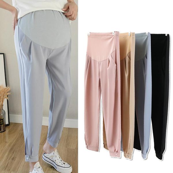 maternity bottoms pants for pregnant women clothes nursing pregnancy soft adjustable waist trousers gravidas jeans clothing, White
maternity bottoms pants for pregnant women clothes nursing pregnancy soft adjustable waist trousers gravidas jeans clothing, White