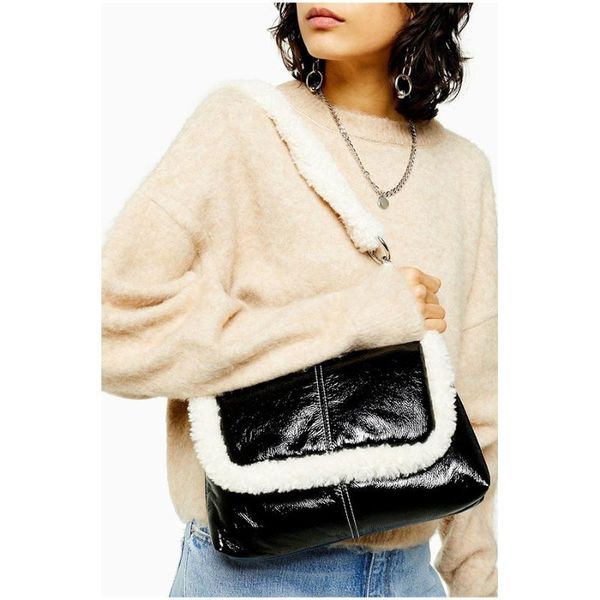 evening bags faux lamb wool shoulder bag personalized women's autumn winter plush patchwork chain ladies one-shoulder crossbody trend
evening bags faux lamb wool shoulder bag personalized women's autumn winter plush patchwork chain ladies one-shoulder crossbody trend