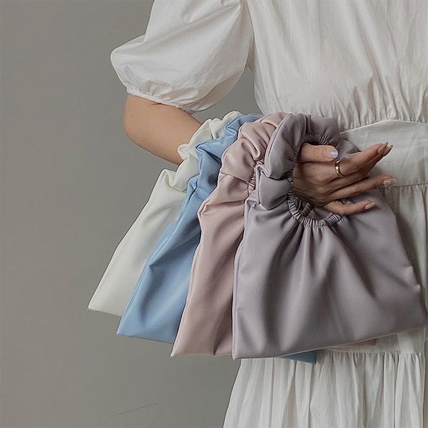 evening bags women handbag lovely solid color fold soft leather bag sweet elegant lady wrist 2021 classic fashion female
evening bags women handbag lovely solid color fold soft leather bag sweet elegant lady wrist 2021 classic fashion female