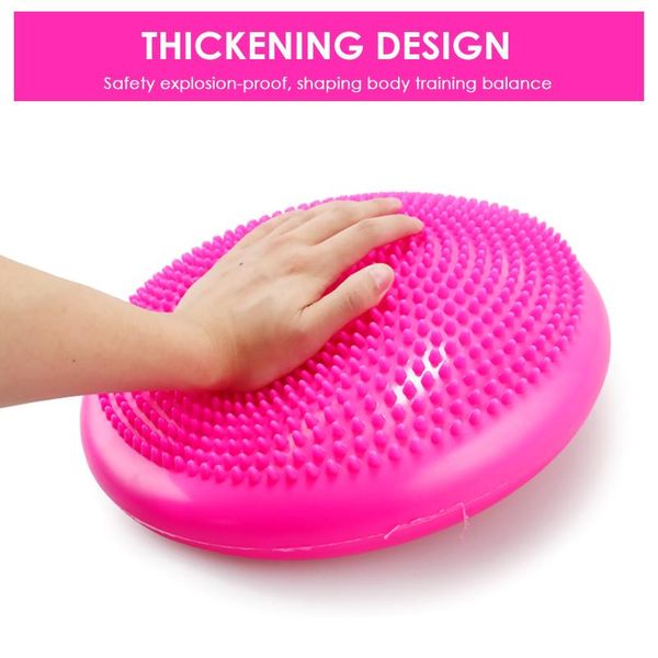 inflatable wobble cushion stability trainer pad adults exercise disc for coordination core strengthening rehabilitation yoga mats
inflatable wobble cushion stability trainer pad adults exercise disc for coordination core strengthening rehabilitation yoga mats