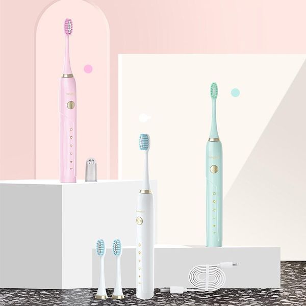 modes usb charger sonic electric toothbrush timer rechargeable tooth 5 brushes replacement heads set smart
modes usb charger sonic electric toothbrush timer rechargeable tooth 5 brushes replacement heads set smart