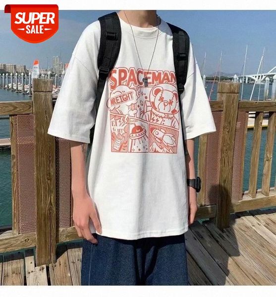 short-sleeved men's simple men and women net red t-shirt flow half-sleeved clothes loose five-point compassionate shirt #4j5t, White;black
short-sleeved men's simple men and women net red t-shirt flow half-sleeved clothes loose five-point compassionate shirt #4j5t, White;black