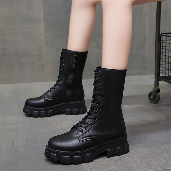 boots women's fashionable mid-sized boots with zipper, round-heeled shoes black and white platform, winer, autumn 3vlj
boots women's fashionable mid-sized boots with zipper, round-heeled shoes black and white platform, winer, autumn 3vlj