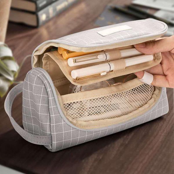 pencil bags large capacity and multiple colour case creative canvas bag pencils pouch stationery school pen supplies
pencil bags large capacity and multiple colour case creative canvas bag pencils pouch stationery school pen supplies