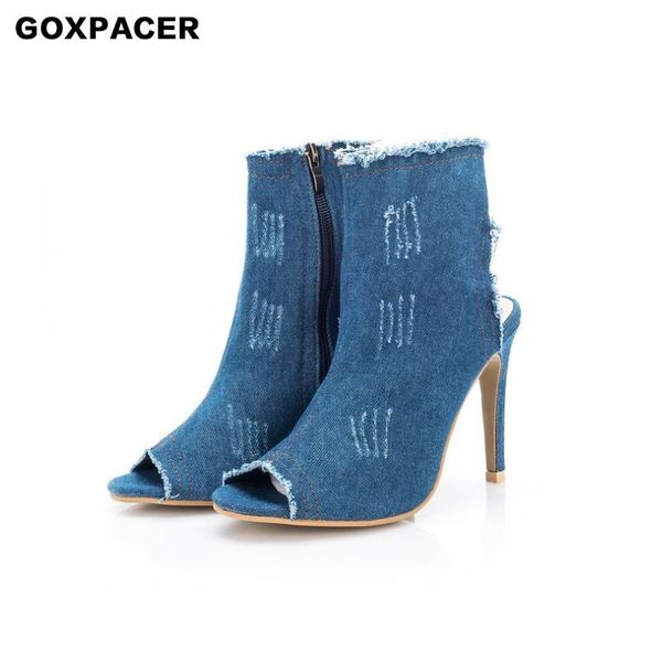 boots goxpacer 2021 summer women's shoes high-heeled sandals, boots, jeans and sandals fashion trend, Black
boots goxpacer 2021 summer women's shoes high-heeled sandals, boots, jeans and sandals fashion trend, Black