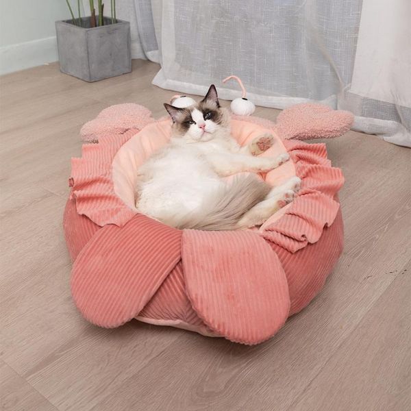 cat beds & furniture pet cat's nest lobster shape cute small dog's kennel comfortable sleeping bed in autumn and winter
cat beds & furniture pet cat's nest lobster shape cute small dog's kennel comfortable sleeping bed in autumn and winter