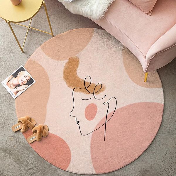 carpets nordic style home decor floor area rug girls bedroom bedside doormat anti-slip chair mat round living room
carpets nordic style home decor floor area rug girls bedroom bedside doormat anti-slip chair mat round living room