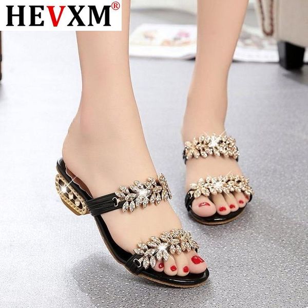 women shoes slippers summer beach sandals fashion rhinestone outdoor flip flops mujer, Black
women shoes slippers summer beach sandals fashion rhinestone outdoor flip flops mujer, Black