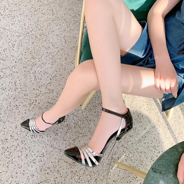 heels women sandals size 46 mixed colors show model party stiletto heel ankle strap 2021 summer shoes pumps dress, Black
heels women sandals size 46 mixed colors show model party stiletto heel ankle strap 2021 summer shoes pumps dress, Black