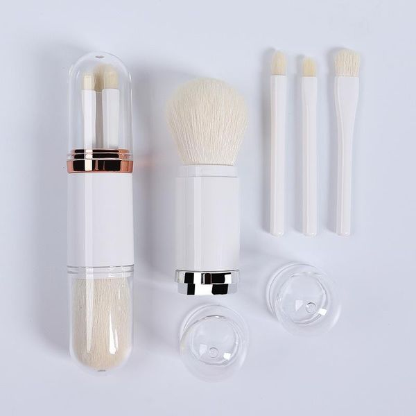 in 1 portable makeup brush soft hair retractable beauty tool mini eye storage brushes facial nail, Yellow
in 1 portable makeup brush soft hair retractable beauty tool mini eye storage brushes facial nail, Yellow