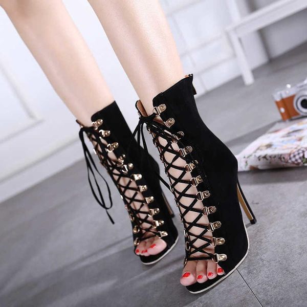 boots strap early cross autumn rivet 2021 hollow fish mouth cool fashion women's shoes, Black
boots strap early cross autumn rivet 2021 hollow fish mouth cool fashion women's shoes, Black