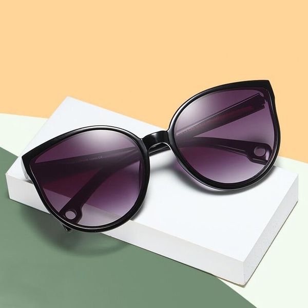 sunglasses fashion cat eye women luxury gradient design lady sun glasses vintage big frame brand designer shades uv400 eyewear, White;black
sunglasses fashion cat eye women luxury gradient design lady sun glasses vintage big frame brand designer shades uv400 eyewear, White;black