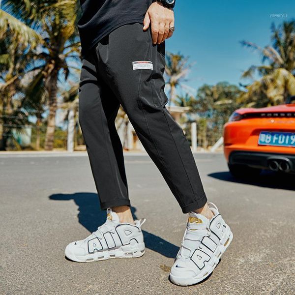 men's pants 2021 summer fat size 9-point casual man loose stitching elastic head thin men, Black
men's pants 2021 summer fat size 9-point casual man loose stitching elastic head thin men, Black