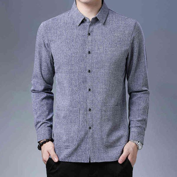 linen shirt long sleeve middle-aged and elderly dad cotton linen loose casual shirt male non iron, White;black
linen shirt long sleeve middle-aged and elderly dad cotton linen loose casual shirt male non iron, White;black