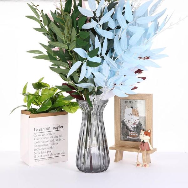 decorative flowers & wreaths 1 bundle artificial willow fake leaves for home diy wedding party decoration handmade faux foliage plant
decorative flowers & wreaths 1 bundle artificial willow fake leaves for home diy wedding party decoration handmade faux foliage plant