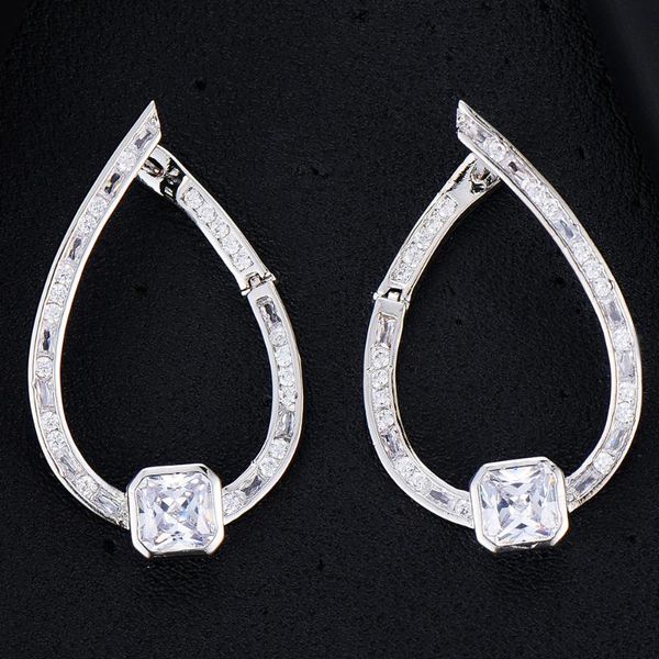 earrings & necklace super sweet romantic shiny bracelet ring jewelry cubic zirconia bridal women wedding sets high quality, Silver
earrings & necklace super sweet romantic shiny bracelet ring jewelry cubic zirconia bridal women wedding sets high quality, Silver