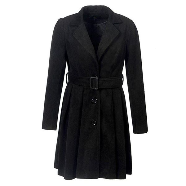 women's wool & blends 2021 black long women overcoat coat autumn winter manteau femme singal breasted coats elegant outwear
women's wool & blends 2021 black long women overcoat coat autumn winter manteau femme singal breasted coats elegant outwear
