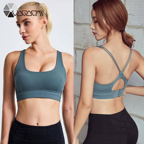 gym clothing 2021 push up women's seamless yoga bra fitness shockproof padded sports beauty back cross underwear crop sportswear, White;black
gym clothing 2021 push up women's seamless yoga bra fitness shockproof padded sports beauty back cross underwear crop sportswear, White;black