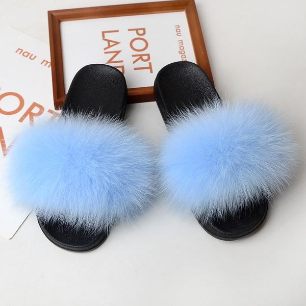 slippers fur slides women sandals real fluffy summer flats sweet ladies shoes mateial pvc light and comfortable, Black
slippers fur slides women sandals real fluffy summer flats sweet ladies shoes mateial pvc light and comfortable, Black