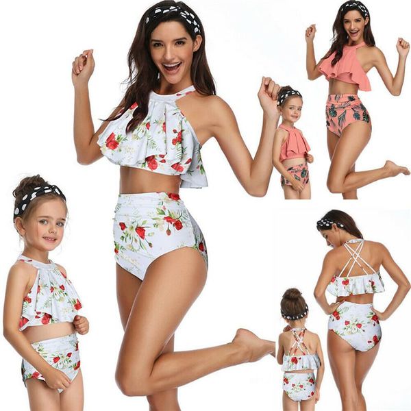 one-piece suits fashion casual slim print mother daughter family matching ruffle high waist bikini swimsuit kids swimwear clothes
one-piece suits fashion casual slim print mother daughter family matching ruffle high waist bikini swimsuit kids swimwear clothes