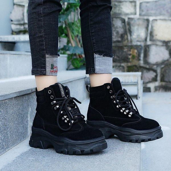 boots botas femininas women 2021 winter shoes warm snow fashion ankle flock woman, Black
boots botas femininas women 2021 winter shoes warm snow fashion ankle flock woman, Black